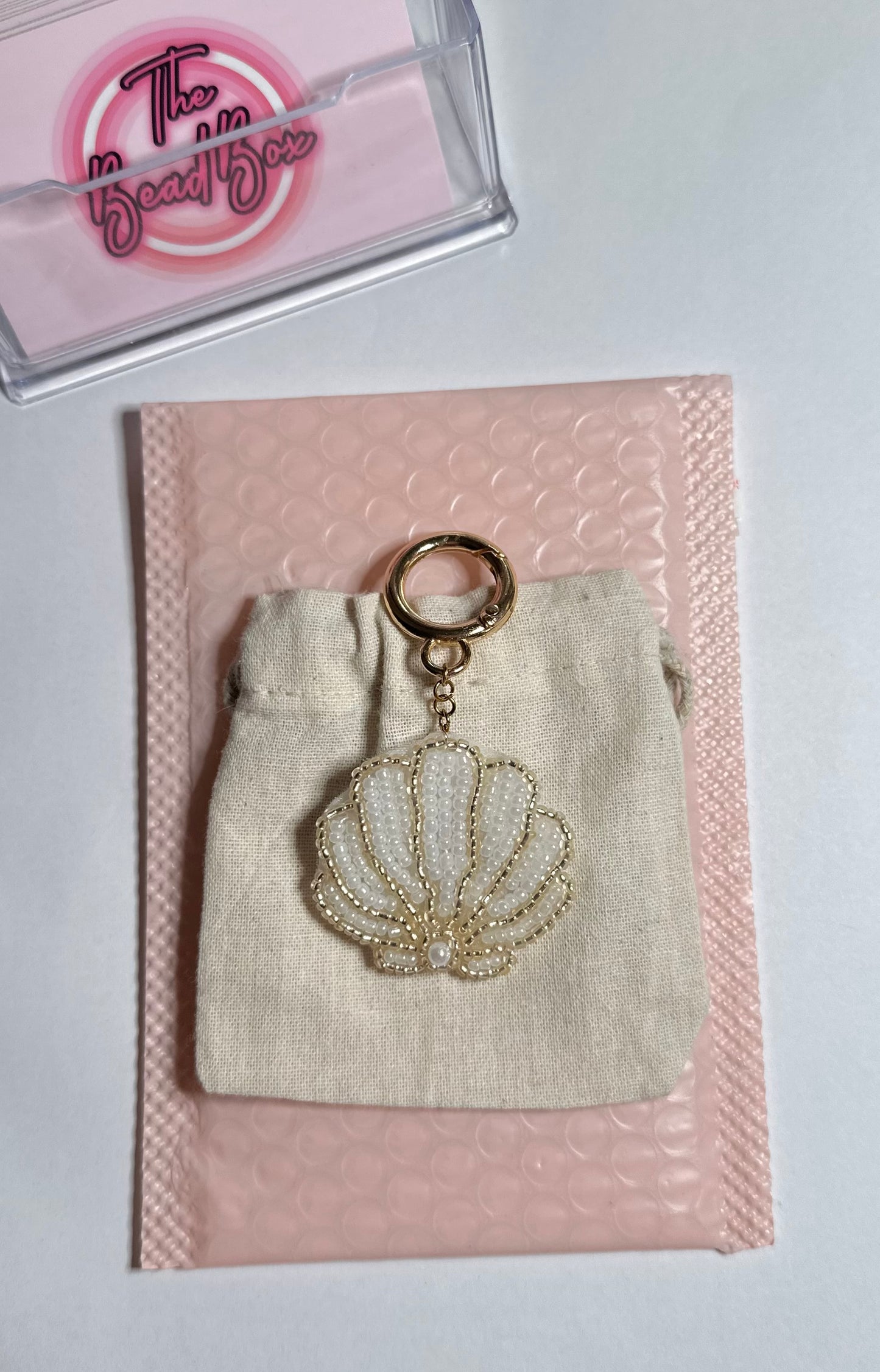 Clam Shell Bag Charm
