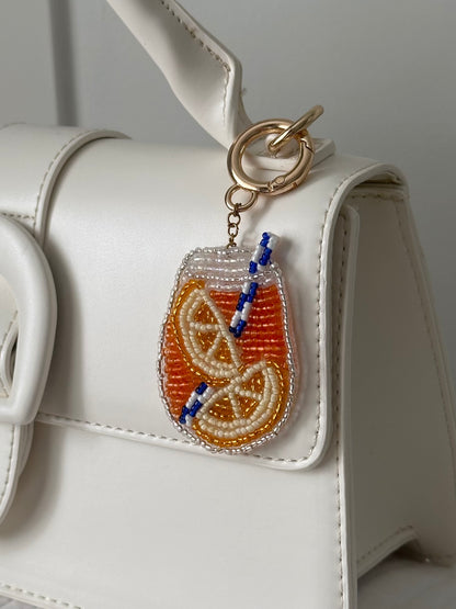 Aperol Spritz Bag Charm