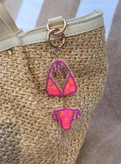 Tropical Bikini Bag Charm