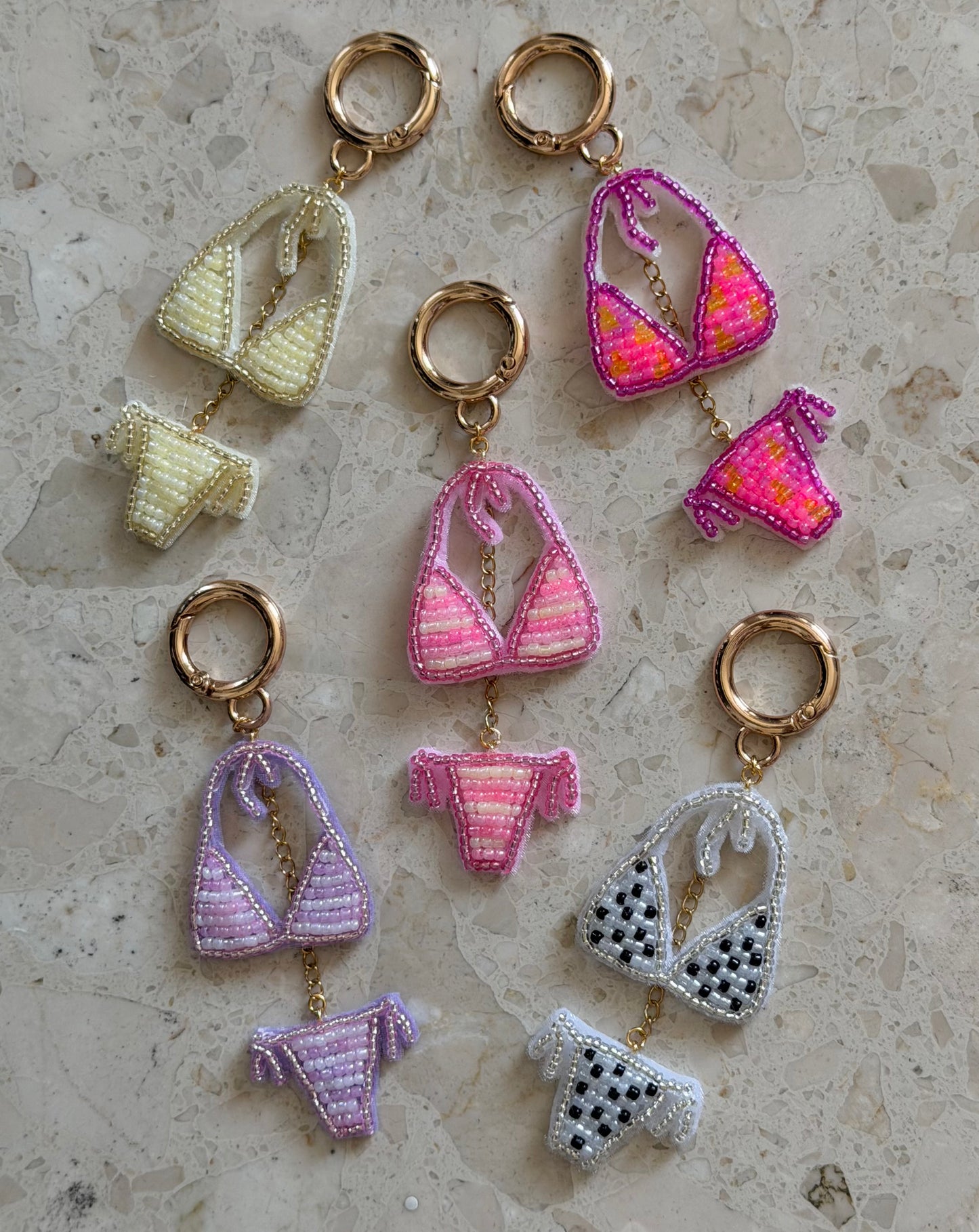 Tropical Bikini Bag Charm