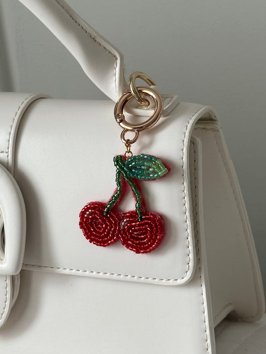 Cherry Bag Charm