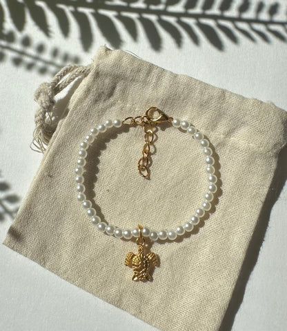 Turtle Pearl Bracelet