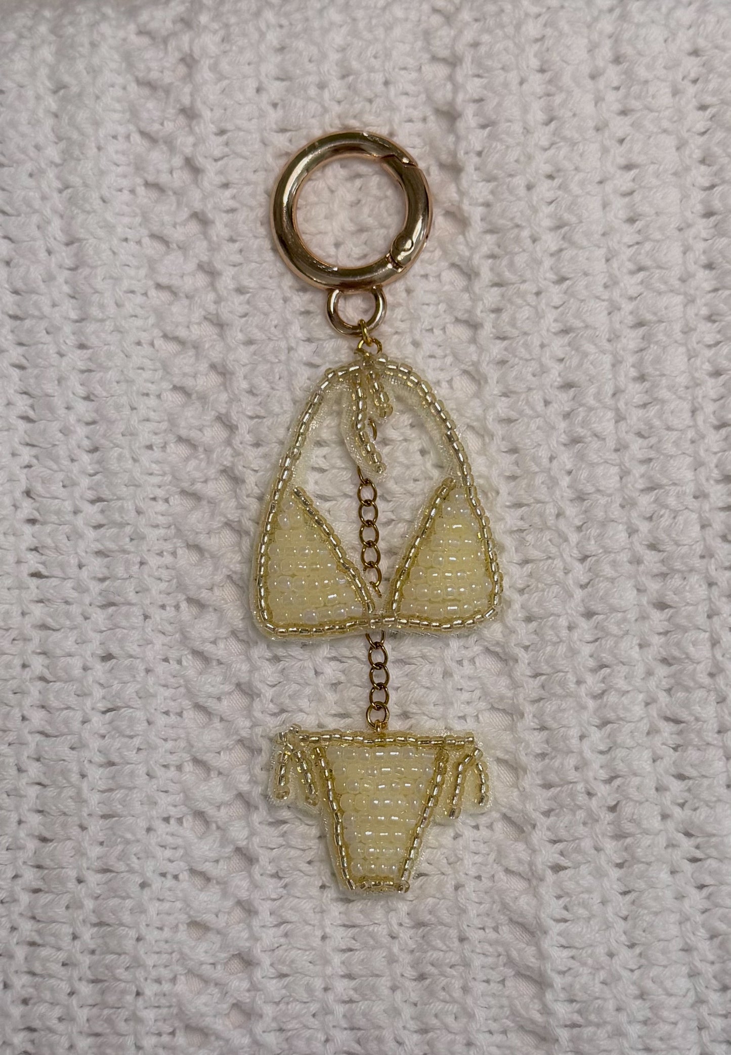 Lemon Bikini Bag Charm