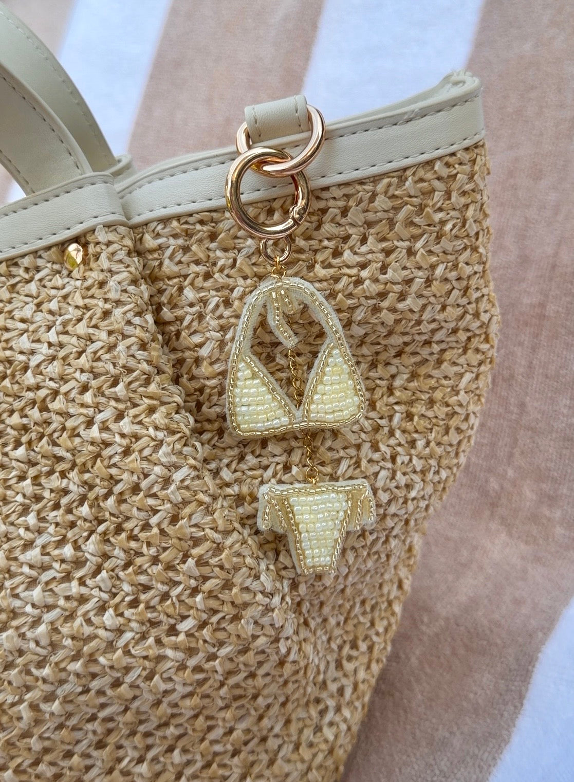 Lemon Bikini Bag Charm