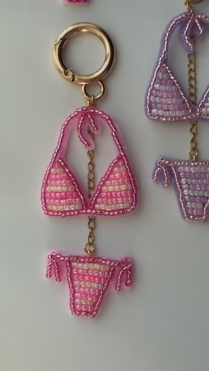 Tropical Bikini Bag Charm